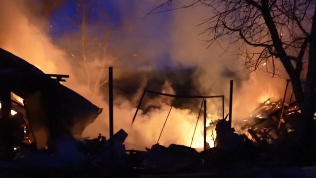 Masinė ataka Ukrainoje: per Rusijos smūgius žuvo mažiausiai 4 žmonės