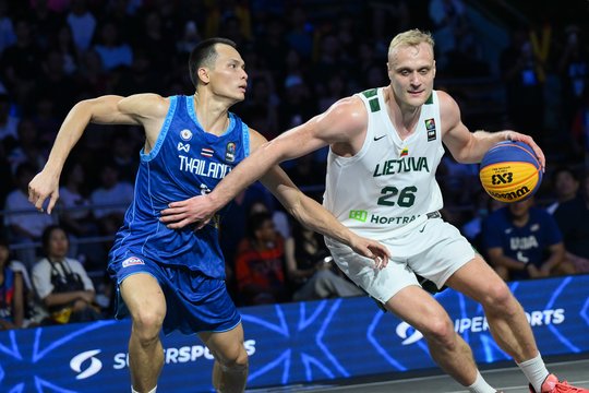 Tragiškai prieš Tailandą sužaidusi Lietuvos 3x3 rinktinė siunčia sirgaliams žinią