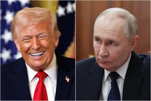 D. Trumpas gina sankcijų Rusijai sušvelninimą: „Noriu, kad pasaulis turėtų naftos“