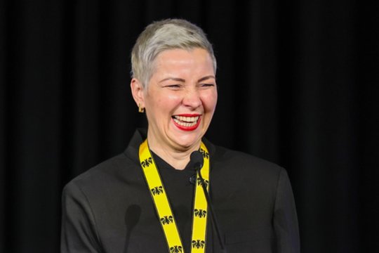 Baltarusijos opozicijos atstovė M. Kalesnikava atsiėmė dar 2022 m. jai skirtą Karolio Didžiojo apdovanojimą