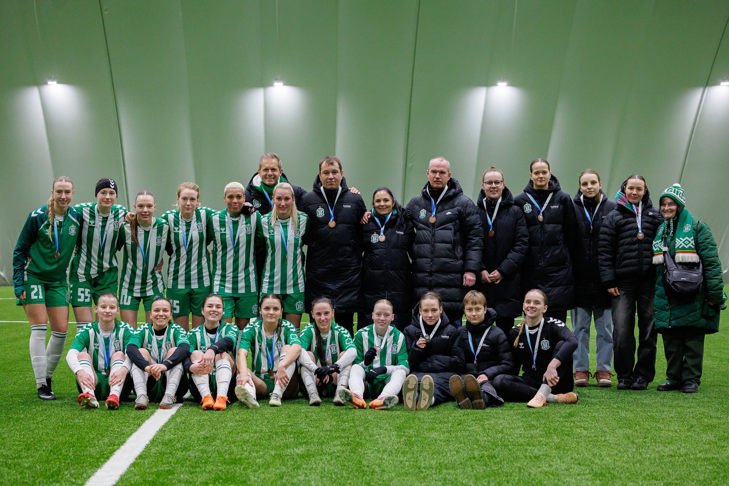 Vilniaus „Žalgirio“ moterų komanda<br> E.Žaldario nuotr.