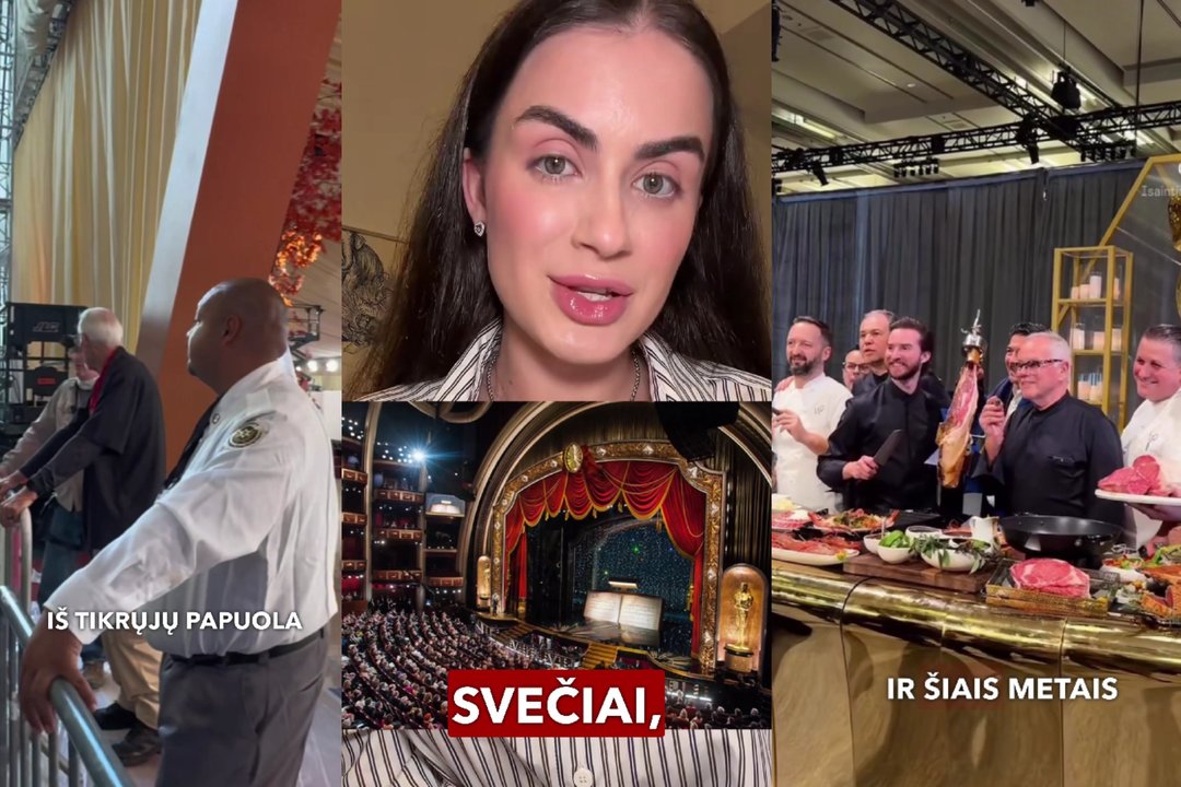 Ko nemato žiūrovai: Los Andžele gyvenanti žinoma lietuvė atskleidė 5 „Oskarų“ paslaptis