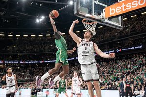 Parodija tapęs LKL galingųjų mūšis: „Žalgiris“ be atjautos sutalžė bedantį „Rytą“