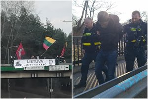 VU docentui – kaltinimai sumušus jaunuolį: konfliktą įžiebė plakatas „Lietuva lietuviams“