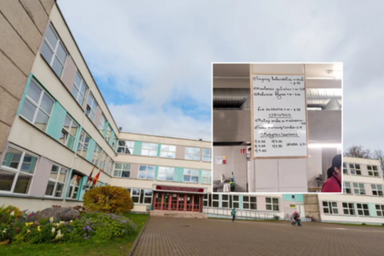 Kaunietė pakraupo pamačiusi kainas mokyklos valgykloje – sutartis rodo ką kita