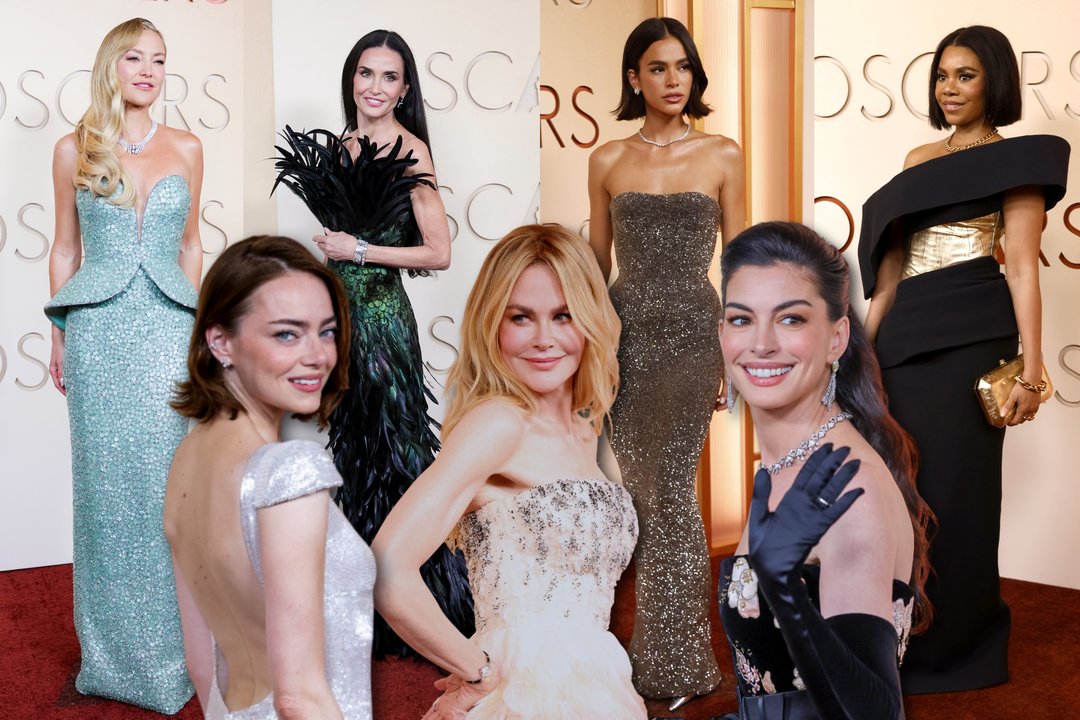 98-ieji „Oskarai“, raudonasis kilimas.<br>Lrytas koliažas.