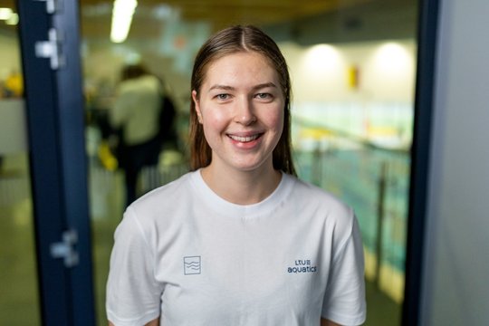 Lietuvos studentų plaukimo čempionate puikus K. Teterevkovos ir K. Stankevičiaus pasirodymas