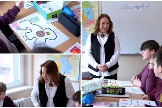 Mokinius į užsienį drąsiai besivežanti pedagogė: „Tas mokytojo mygtukas retai išsijungia manyje“