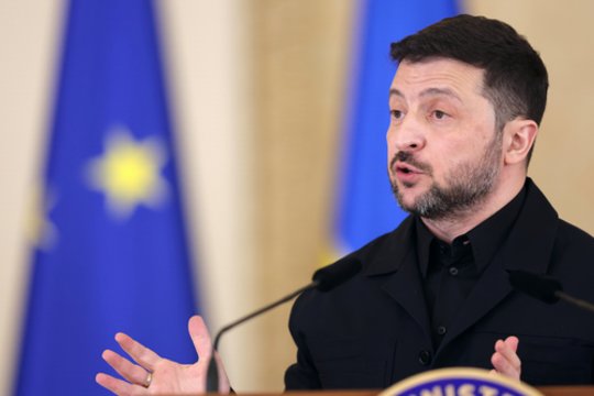 V. Zelenskis užsiminė apie Ukrainos sėkmingą puolimo operaciją: ją planuojama tęsti ir šį pavasarį