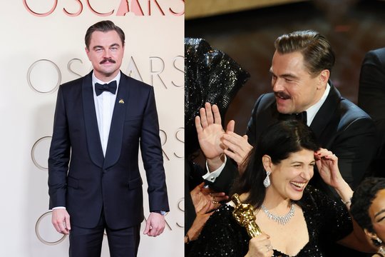 Į „Oskarų“ ceremoniją Leonardą DiCaprio atlydėjo netikėta viešnia