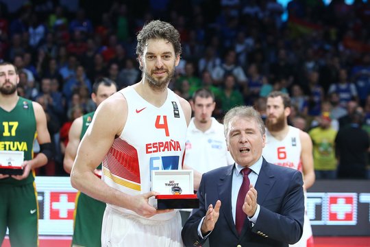 P. Gasoliui – neeilinės pareigos pasaulio moterų krepšinio čempionate