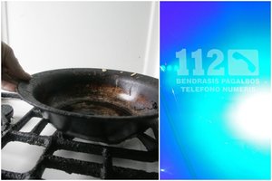 Gaisras Kauno daugiabutyje: ugniagesiai išgelbėjo dūmais apsinuodijusį žmogų