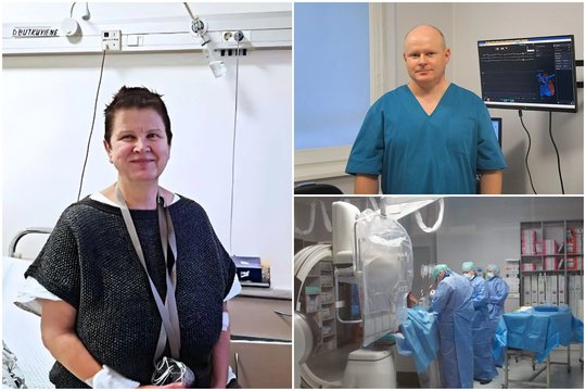 Keturių miestų medikai suvienijo jėgas, kad išgelbėtų šiaulietės gyvybę