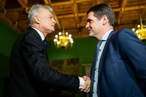 G. Nausėda apie naują R. Žemaitaičio skandalą: nenoriu apie jį kalbėti