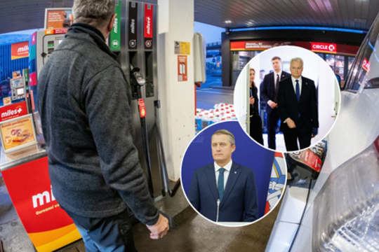 Po prezidento siūlymo kasdien nustatyti degalų kainų lubas – Ž. Vaičiūno reakcija