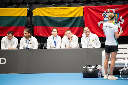 Lietuvos moterų teniso rinktinėje debiutuos 14-metė