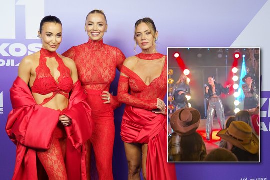 Išplito netikėtas vaizdo įrašas iš „Šeškių“ koncerto: tai, ką ištarė Goda Alijeva, privertė aiktelėti