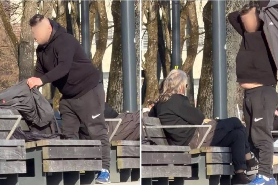 Klaipėdos centre – girtos porelės siautulys: mojavo peiliu vaikų apsuptyje