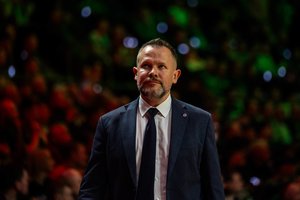 Prieš lemiamas rungtynes G. Žibėnas pagarsino „Ryto“ žaidėjams siųstą žinutę