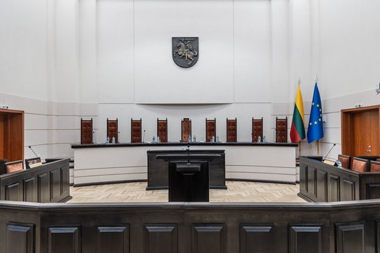KT nutraukė bylą dėl nepilnos sudėties Vyriausybės patvirtinimo