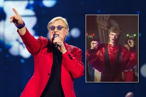 Žilvino Žvagulio įrašas iš jaunystės tapo sensacija: internautai lygino su Davidu Bowie