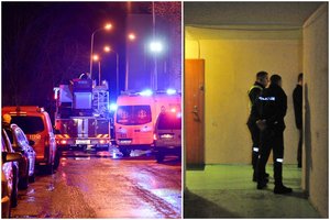 Gaisras Klaipėdos daugiabutyje: lubos įkaito iki 140 laipsnių, rasta mirusi moteris