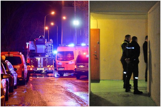 Gaisras Klaipėdos daugiabutyje: lubos įkaito iki 140 laipsnių, rasta mirusi moteris