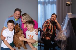 Dainininkas Merūnas Vitulskis: „Drėgnom akim žiūrėdamas į žmoną nuo sūnų nesislepiu“