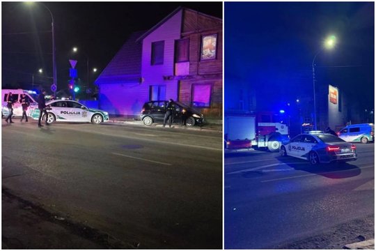 Girto ir beteisio vairuotojo gaudynės Kaune: važiavo prieš eismą, sukėlė avariją