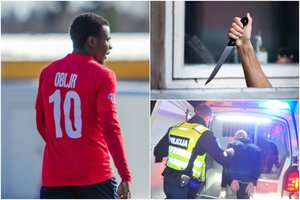 Peiliu brutaliai užpultas Alytaus futbolininkas išleidžiamas iš ligoninės, smurtautojas suimtas 3 mėnesiams