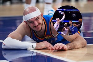 Neįtikėtina situacija NBA: metimą blokavo su batu