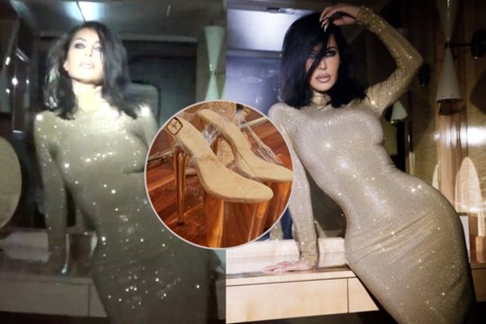 Pakeliui į „Vanity Fair“ vakarėlį K. Kardashian patyrė nesėkmę: užfiksuota, kaip ji trenkiasi į gyvatvorę, griūva ant moters