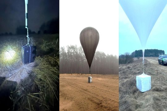 R. Sinkevičius sako, kad EK sudarys darbo grupę kovai su dronų ir oro balionų grėsmėmis