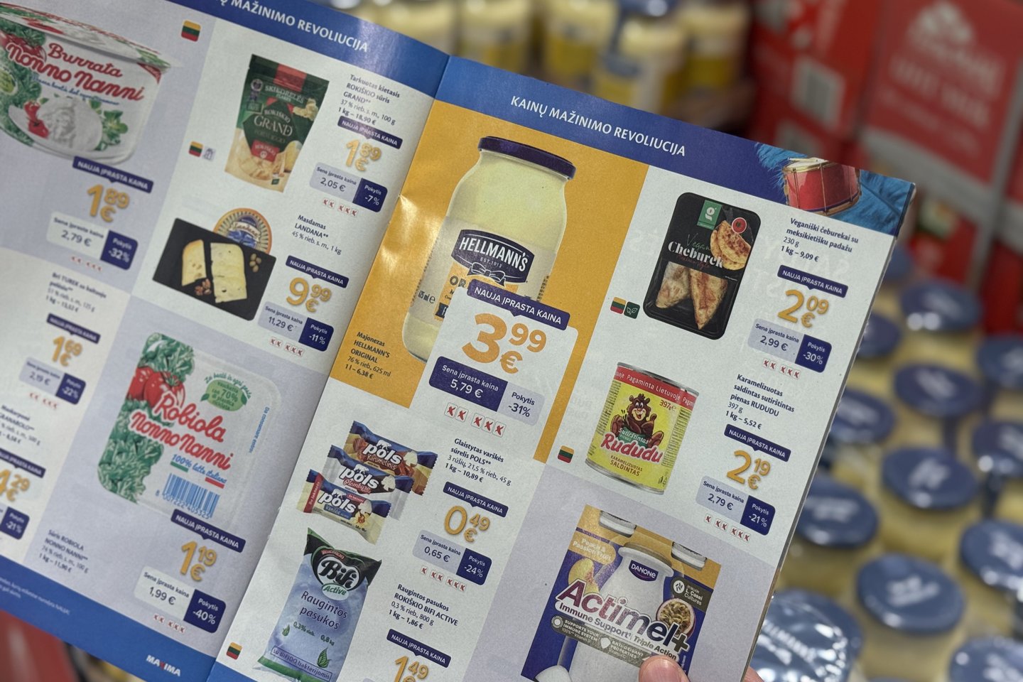  Kainų mažinimo revoliucija „Maximoje“