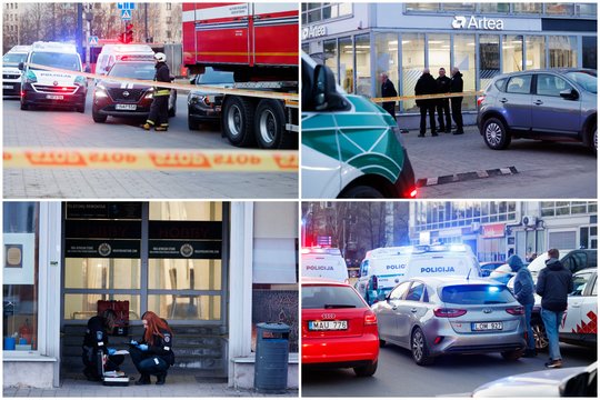 Vilniuje policija tęsia į banką įsiveržusio užpuoliko paiešką: aiškėja naujos detalės