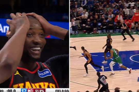 NBA cirkai tęsiasi: žaidėjas pataikė „metimą“ per visą aikštę