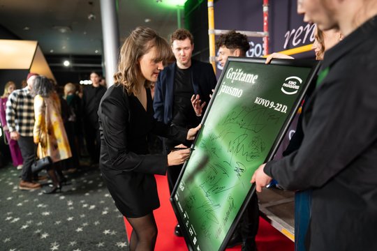 „Kino pavasaryje“ įvyko G. Urbonaitės romantinės dramos „Renovacija“ nacionalinė premjera