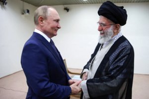 Žiniasklaida: po A. Khamenei likvidavimo V. Putinas nustojo rodytis Kremliuje