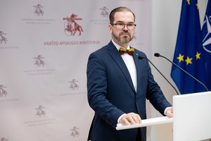 R. Kaunas: labai tikiuosi, kad Kapčiamiesčio poligono įstatymo projektą Seimui pateiksime antradienį