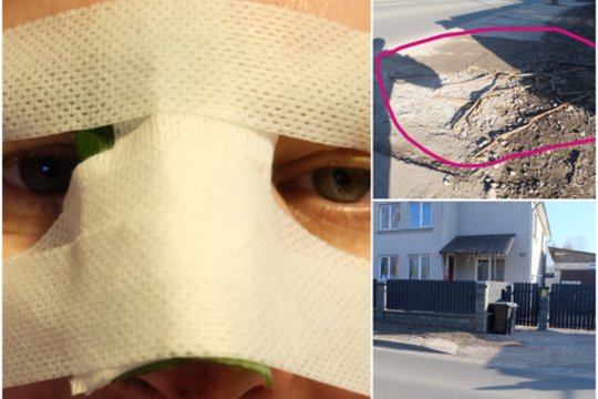 Nelaimės ištiktai vilnietei padėjo pro šalį važiavę Karo policijos pareigūnai: baiminasi ir dėl kitų sveikatos