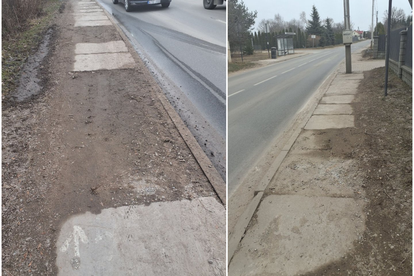 Po gyventojų skundų pavojingi strypai buvo pašalinti.<br> Vilniaus miesto savivaldybės nuotr.