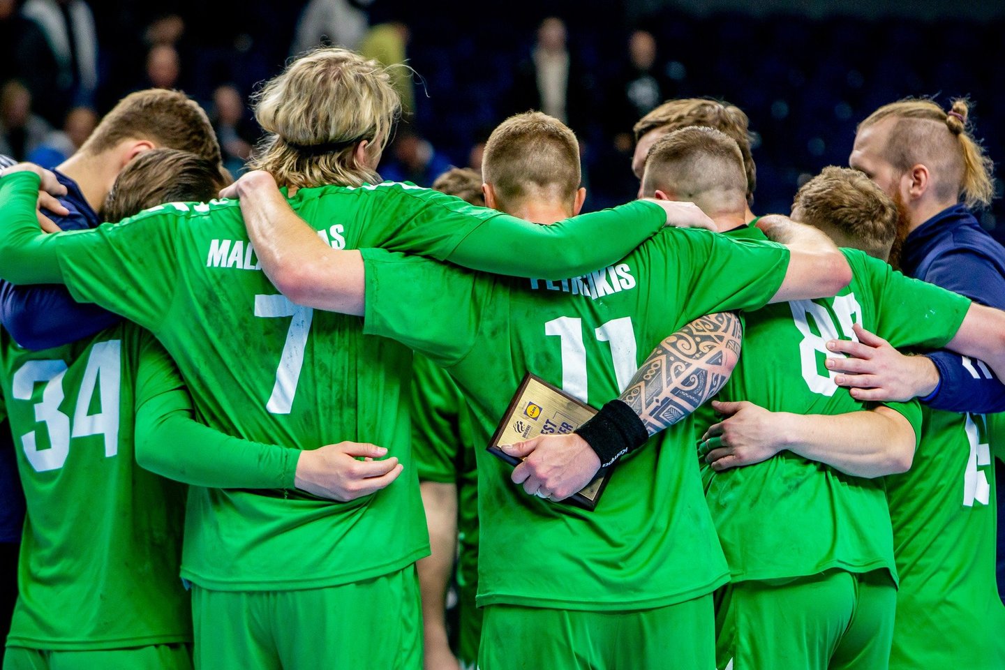 Lietuvos vyrų rankinio rinktinė<br> rankinis.lt nuotr.