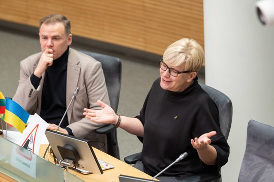 Vyriausybė pristatė degalų krizės sprendimo būdus: I. Šimonytė neabejoja – tokia priemonė trumpalaikė