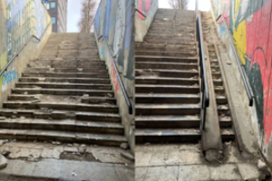 Kaune – apleista ir pavojinga perėja: savivaldybė į klausimus neatsako jau pusmetį