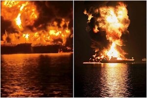 Iranas perėmė iniciatyvą: kas vyksta pasaulinį chaosą sukėlusiame butelio kaklelyje