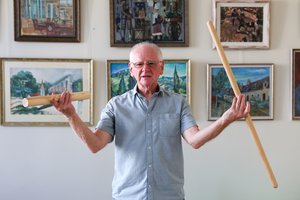 Kolekcininko svajonė – įamžinti smuiko genijų Vilniuje