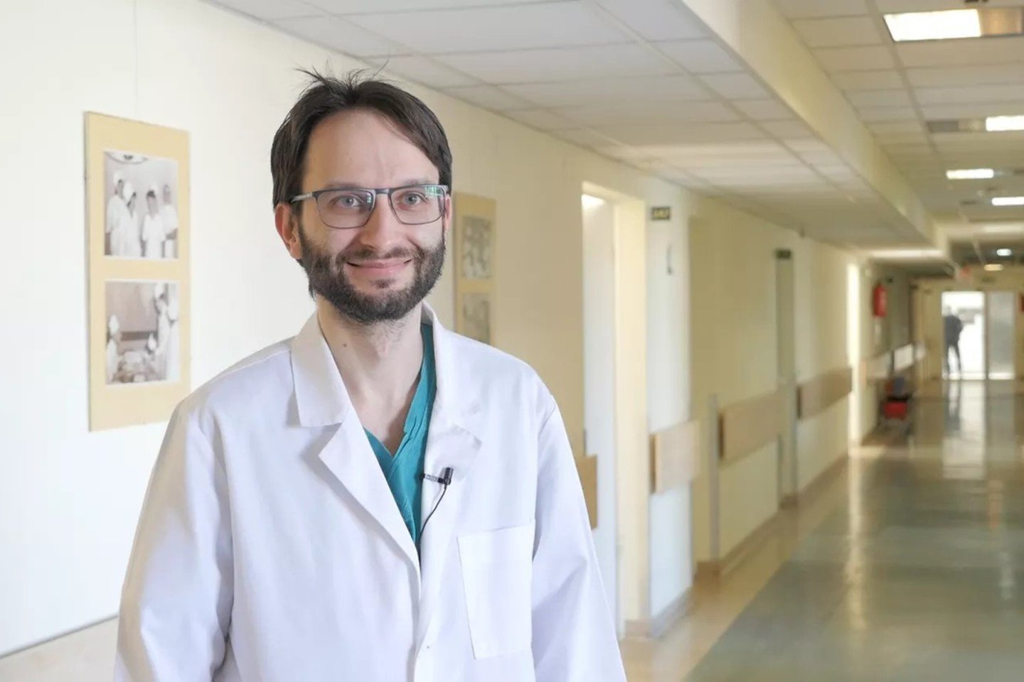 Druskininkų ligoninės gydytojas ortopedas traumatologas Vytautas Vengrauskas.<br> Druskininkų ligoninės nuotr.