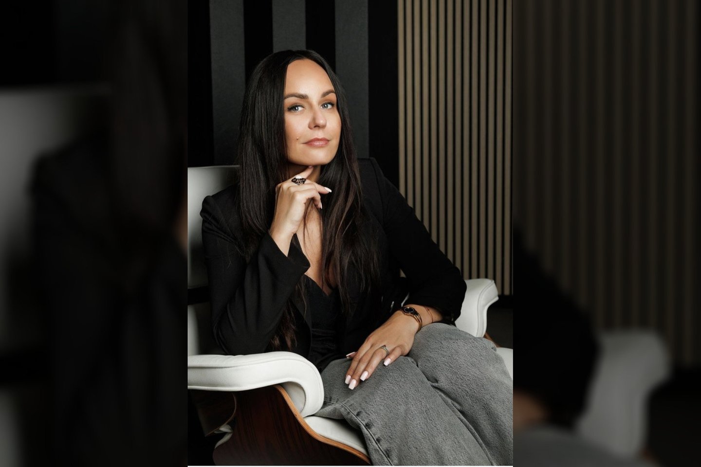 „Po 5–10 metų matau save klestinčią visomis prasmėmis, besimėgaujančią pasiekimais ir darbu, kuris teikia prasmę“, – pabrėžia Gita Adomaitytė.<br> Deimantės Narbutaitės nuotr.