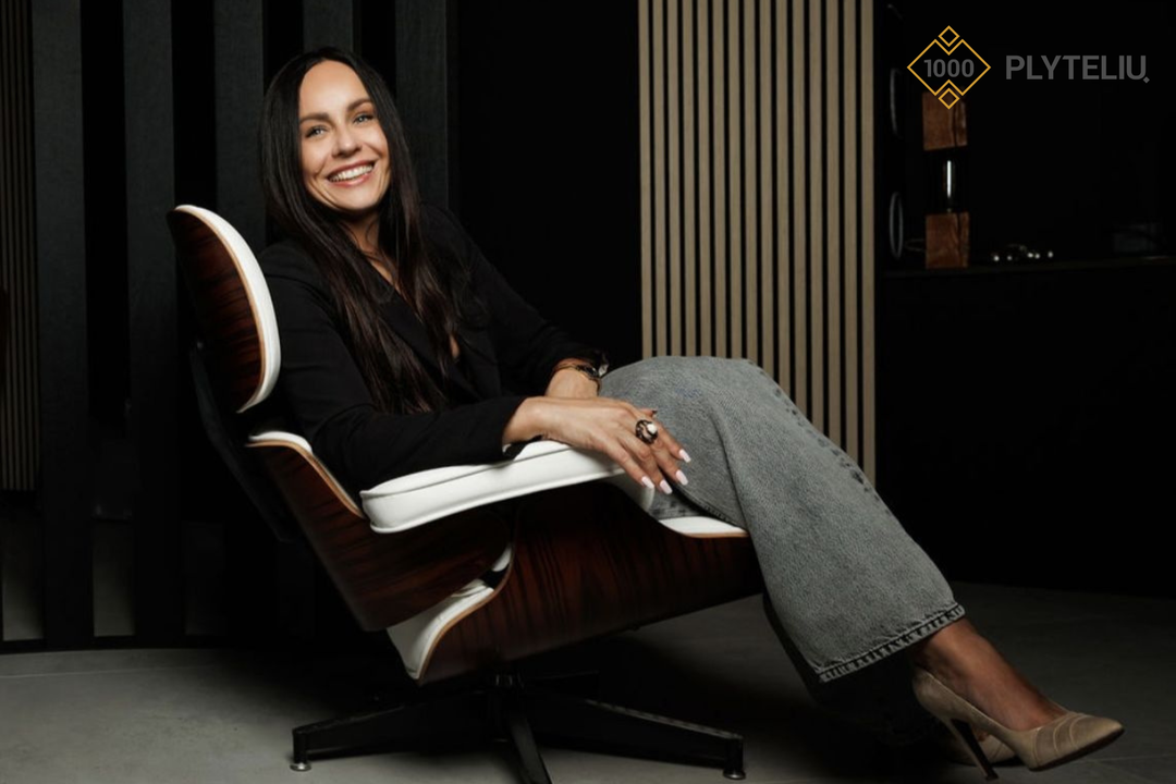 Plytelių verslą kuria įdėdama visą širdį