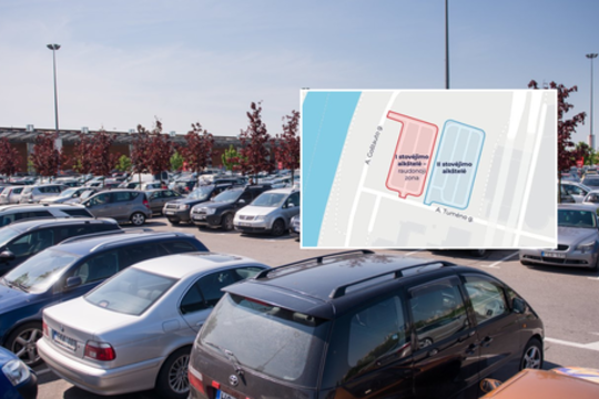 Vilniuje remontuos dar dvi stovėjimo aikšteles: į jas įvažiuoti kurį laiką nepavyks